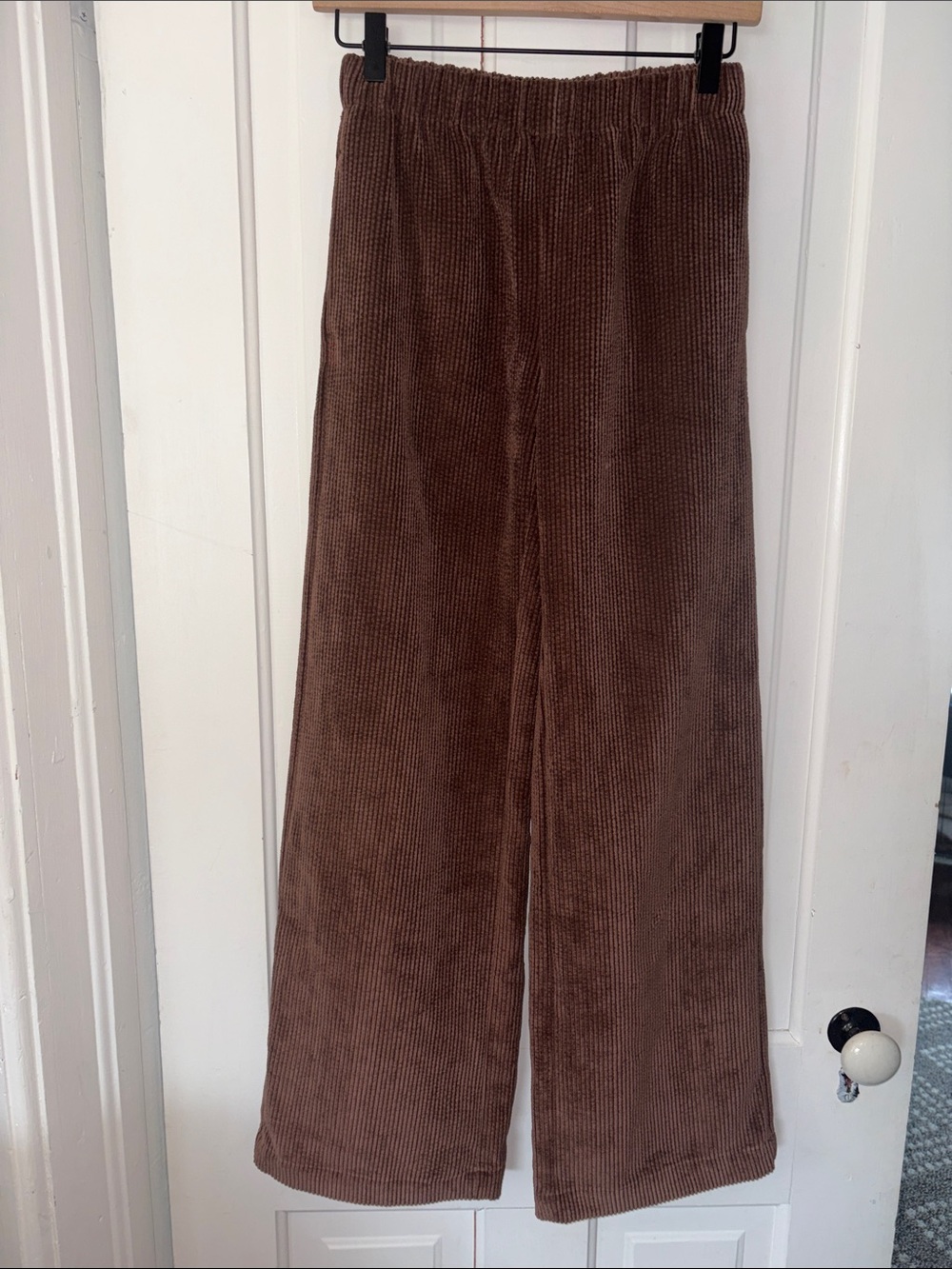 BDG Urban Outfitters Wide Leg Brown Corduroy Lounge Pants